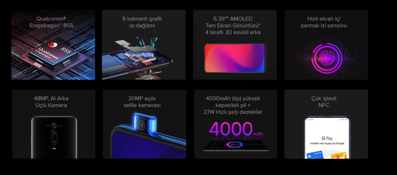 Yenilenmiş Xiaomi Mi 9T Pro
